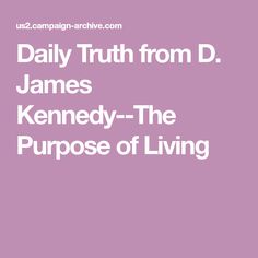 D James Kennedy