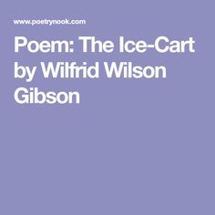 Wilfrid Wilson Gibson