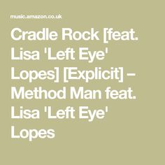 Lisa 'Left Eye' Lopes