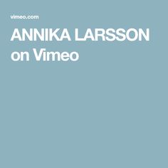 Annika Larsson