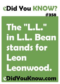 Leon Leonwood Bean