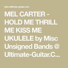 Mel Carter