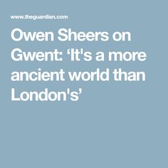 Owen Sheers