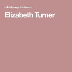 Elizabeth Turner