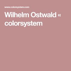 Wilhelm Ostwald