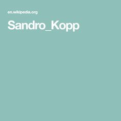 Sandro Kopp