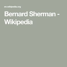 Bernard (Barry) Sherman