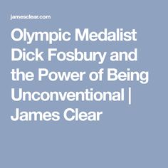 Dick Fosbury
