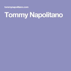Tommy Napolitano