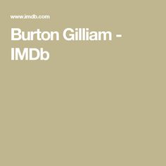 Burton Gilliam