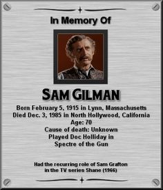 Sam Gilman