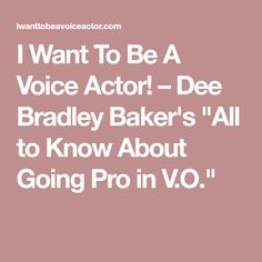 Dee Bradley Baker