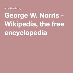 George W. Norris