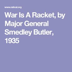Smedley Butler