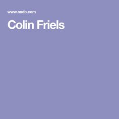 Colin Friels