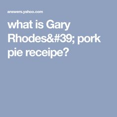 Gary Rhodes