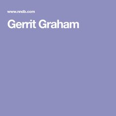 Gerrit Graham