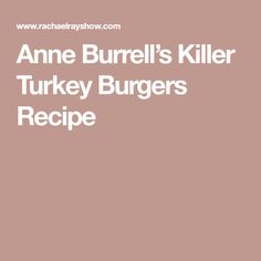 Anne Burrell