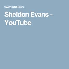 Sheldon Evans