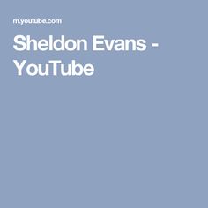 Sheldon Evans