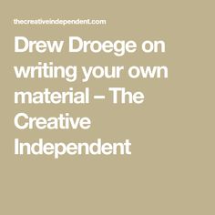 Drew Droege