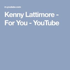 Kenny Lattimore