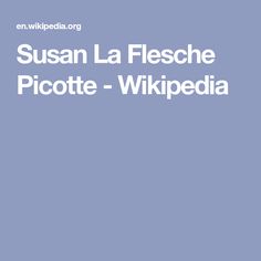 Susan La flesche Picotte