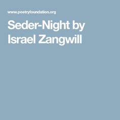Israel Zangwill