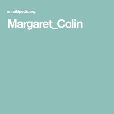 Margaret Colin