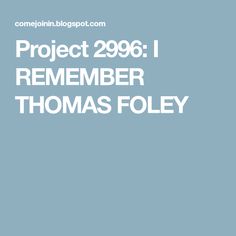Thomas C. Foley