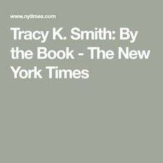 Tracy K. Smith