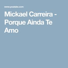 Mickael Carreira