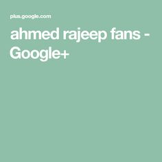 Ahmed Rajeep