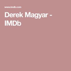 Derek Magyar