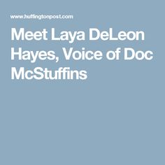 Laya DeLeon Hayes