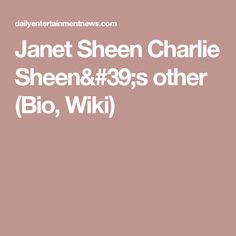 Janet Sheen