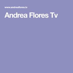 Andrea Flores