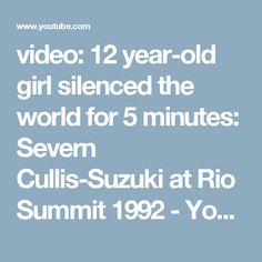 Severn Cullis-Suzuki