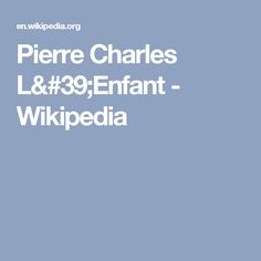 Pierre Charles Lenfant