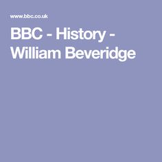 William Beveridge