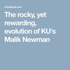 Malik Newman