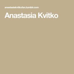 Anastasia Kvitko