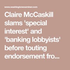 Claire McCaskill