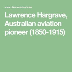 Lawrence Hargrave