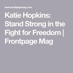 Katie Hopkins