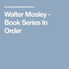 Walter Mosley