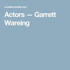 Garrett Wareing