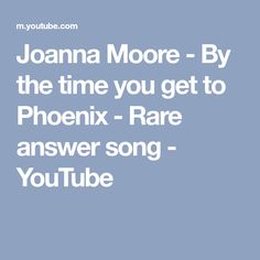 Joanna Moore