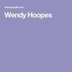 Wendy Hoopes