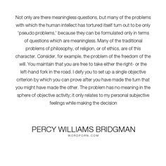 Percy Williams Bridgman